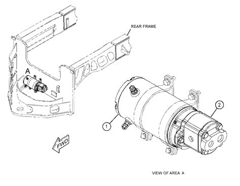 Pump Mtg Gp Piston Brake Hydraulic Fan S N B C Up Part Of