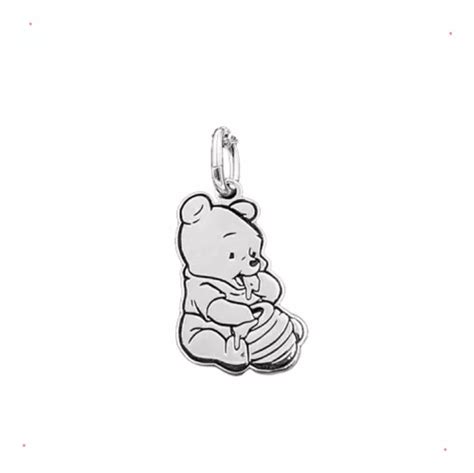 Dije Winnie The Pooh Plata 925 Con Envio Meses sin interés