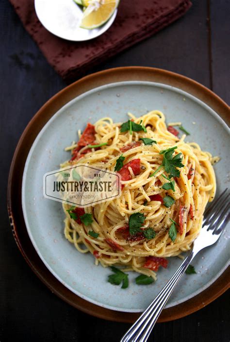 Resep Spaghetti Alla Carbonara Just Try Taste