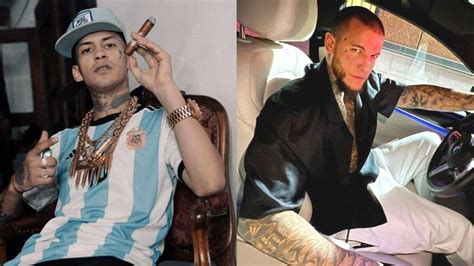 L Gante reveló las fuertes amenazas de Alex Caniggia Simio ignorante