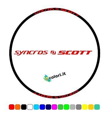 Kit De Logos Autocollants En Vinyle Pour Jantes De V Lo Vtt Syncros