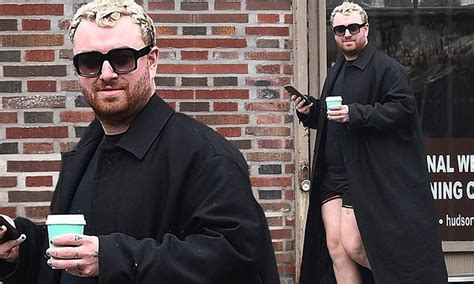 Sam Smith Dons Dark Sunglasses As They Go For Coffee Run In Nyc Daily