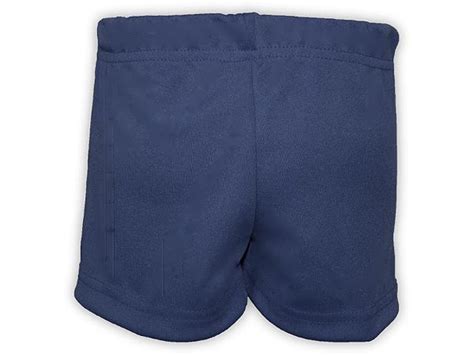 Short Saia Infantil Helanca Azul Marinho Del France