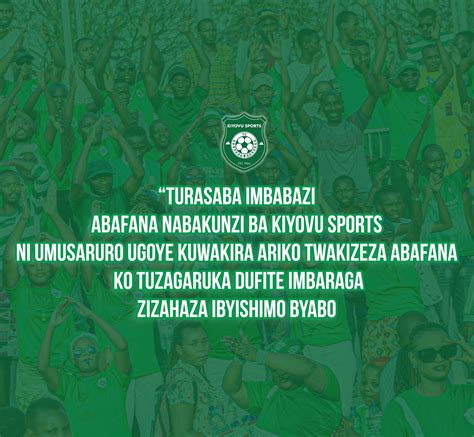 Nyuma Yo Kubatizwa Binezero Kiyovu Sports Yasabye Imbabazi Yizeza N