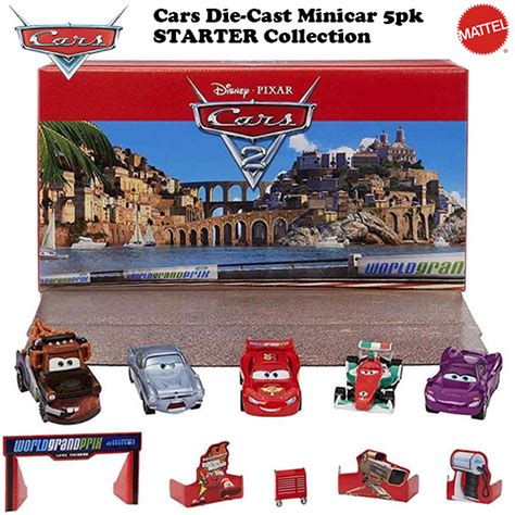 Mattel Disney Pixar Cars Porto Corsa Set