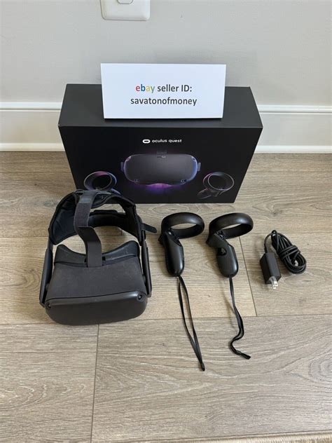 Meta Oculus Quest All In One Vr Gaming Headset Black 815820021698 Ebay