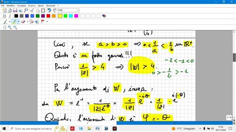 Numeri Complessi Rappresentazione Grafica Di Sottoinsiemi Di C Youtube