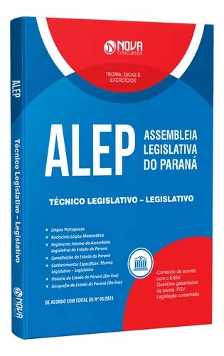 Apostila Alep T Cnico Legislativo Legislativo Parcelamento Sem Juros