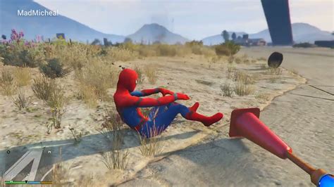 Spiderman Vs Ragdoll In Gta Epic Fail And Funny Momentsof The Crazy