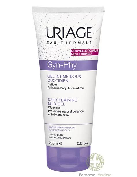 Uriage Gyn Phy Gel Refrescante Higiene Intima