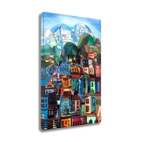 Quadro Canvas Decorativo Favela Di Cavalcanti Parcelamento Sem Juros