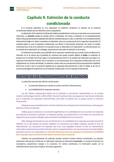 Tema Apuntes Psicolog A Del Aprendizaje Uned Calatayud