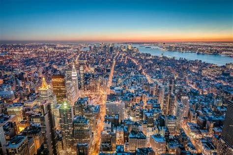 Centro De Manhattan Em Nova Iorque Estados Unidos Foto De Stock