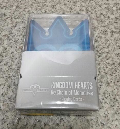 Square Enix Kingdom Hearts Re Chain Of Memories Playing Cards Limited