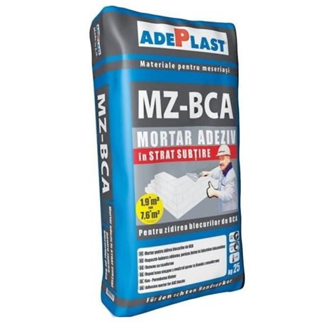 Adeziv Pentru BCA 25 Kg Adeplast Silvesrom Materiale De