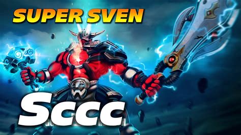 SCCC SVEN SUPERMAN Dota 2 Pro Gameplay 7 23 Patch YouTube