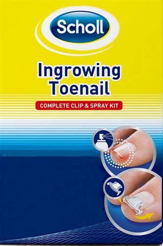 Scholl Ingrowing Toenail Complete Clip And Spray Kit Reviews And Brand Information Lrc Products