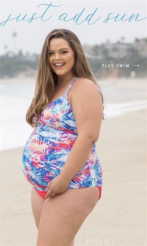 Now Introducing Stylish Plus Maternity Swimwear To Mix And Match The