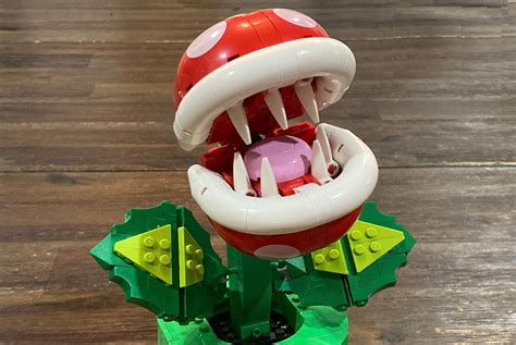 We Build LEGO Piranha Plant, The Cutest Mario Build Since LEGO Bowser - IGN