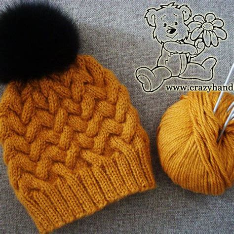 Chunky Cable Knit Beanie Free Pattern Artofit