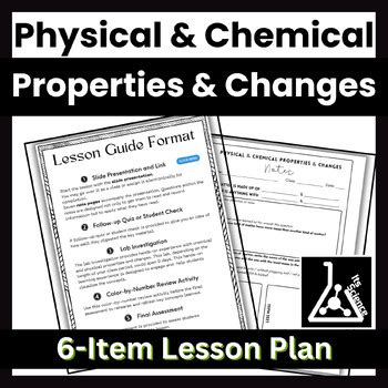 Physical and Chemical Properties and Changes Lesson - Slides, Lab ...