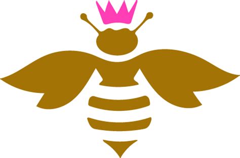 Bee Svg Queen Bee Svg Honey Svg Bee Clipart Dxf Png Eps Images And