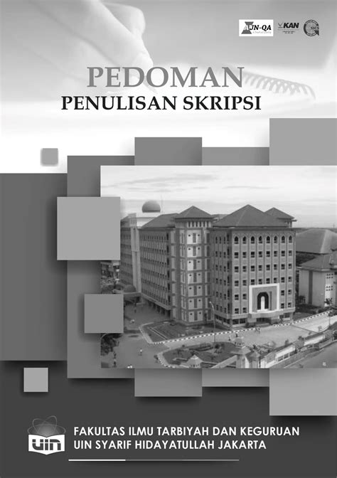 Pedoman Penulisan Skripsi Fakultas Ilmu Tarbiyah PDF