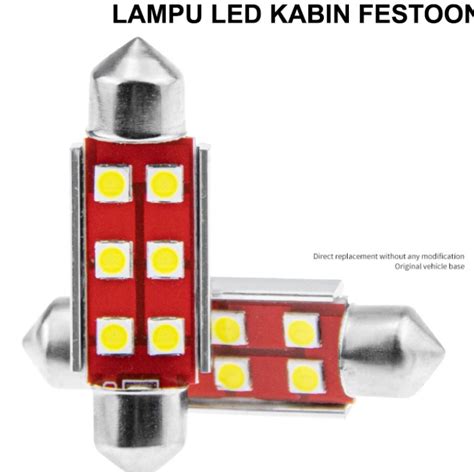 Jual Lampu Led Kabin Cabin Feeston Canbus Mm Mm Titik Mata