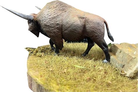 Amazon | BACALYSO | ALEX STUDIO ジャイアントバイソン フィギュア バイソン 古生物 更新世 絶滅動物 鯨偶蹄目 ...