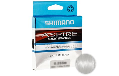 Купить Леска Shimano Aspire Silk Shock 0,18мм. 3,6кг. 50м. /прозрачный ...