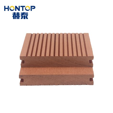 Weather Resistant Custom Solid WPC Deck Wood Plastic Composite Decking