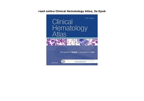 read online Clinical Hematology Atlas, 5e Epub