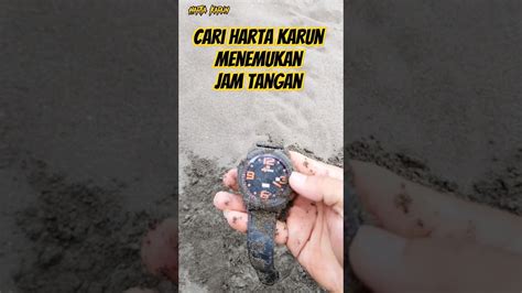 Mencari Harta Karun Di Pantai Sidayu Nemu Jam Tangan Metaldetector