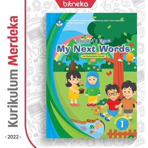 Jual Buku Siswa Bahasa Inggris My Next Words Sdmi Kelas 1 Kurikulum Merdeka Dikbud Shopee