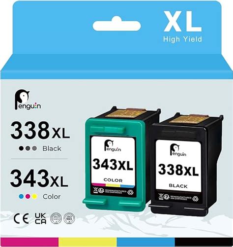 Penguin Xl Xl Cartouches D Encre Remanufactur Es Pour Hp Xl