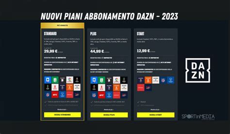 Dazn I Nuovi Prezzi E I Piani Di Abbonamento Tutti I Dettagli