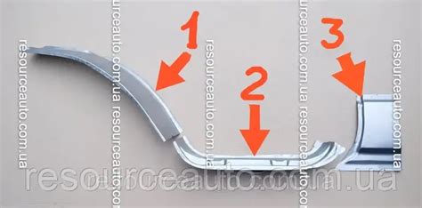 Рем вставка проёма двери, порог, проем ,Газель, Соболь,ГАЗ-3302,2705 ...