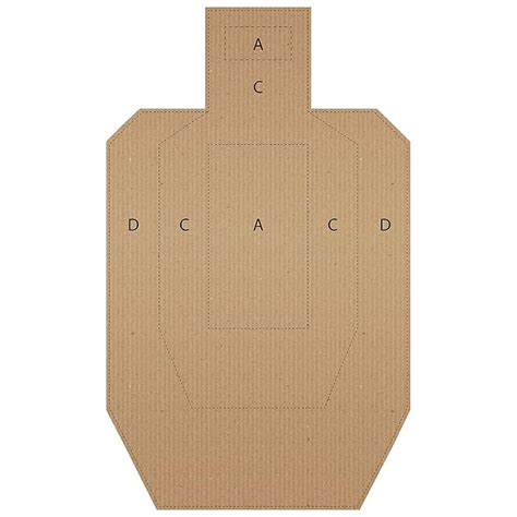 Buy Official Uspsaipsc Cardboard Shooting Targets Competition Torso