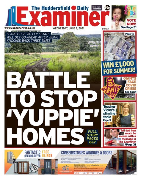 Huddersfield Examiner 2021 06 09