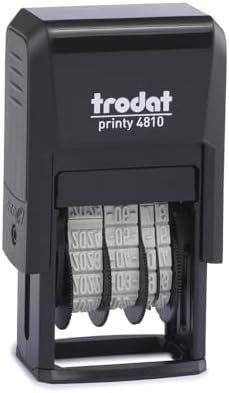 Trodat Printy Datumstempel F R Den T Glichen B Robedarf