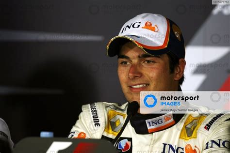 Nelson Piquet Jr BRA Renault In The FIA Press Conference Australian