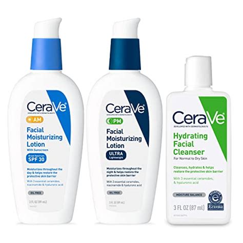 Cerave Am Face Moisturizer With Spf Pm Face Moisturizer And Hydrating