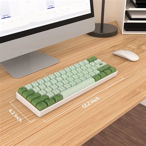 Fogruaden Percent Keyboard Mechanical Matcha Keyboard Gaming