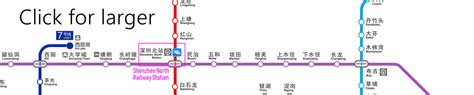 Shenzhen North Railway Station Map, Location