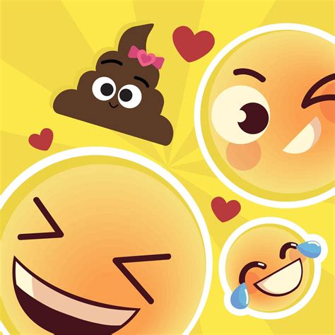 funny emoji faces 11128741 Vector Art at Vecteezy