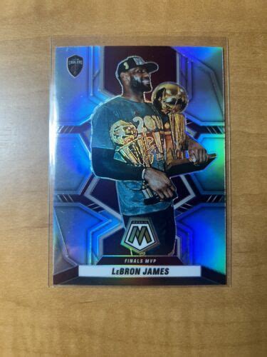 Lebron James Panini Mosaic Nba Finals Mvp Silver Prizm