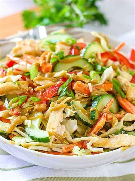 THAI STYLE CHICKEN SALAD ON CUMIN QUICK BREAD Recipe