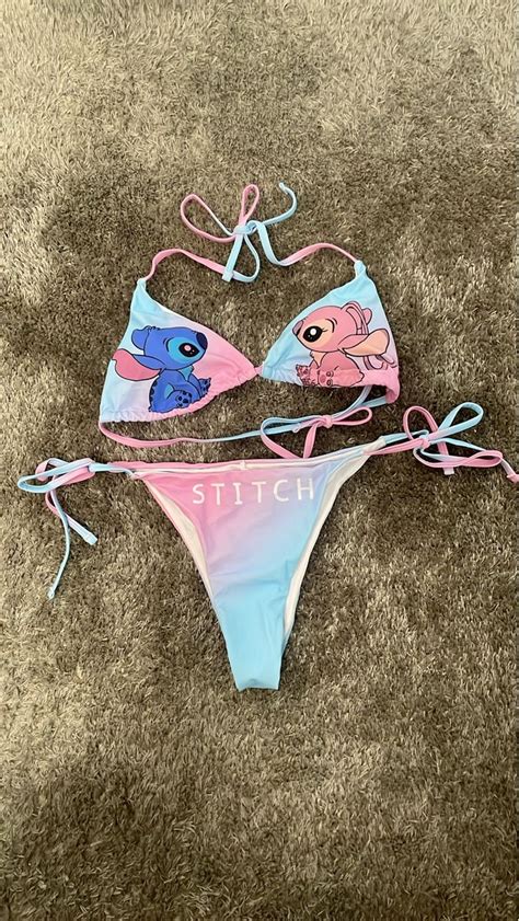 Neuer Stitch Bikini für den Sommer in Grösse M sichern Neu gemäss