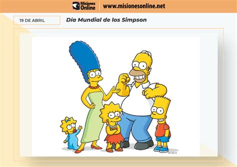 Hoy Se Celebra El Día Mundial De Los Simpson ¿conocés Todas Las Frases