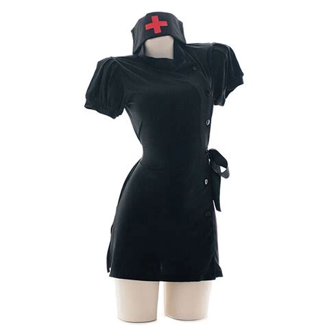 Sexy Nurse Lingerie Maid Role Play Uniform Cosplay Costumes For Women Allcosplay